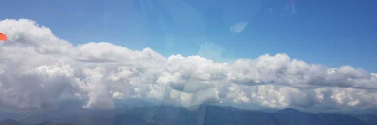 Flugwegposition um 10:20:50: Aufgenommen in der Nähe von Gemeinde Stanz im Mürztal, Österreich in 2474 Meter
